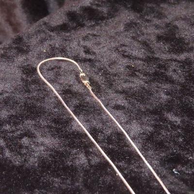 Sterling Scissor Necklace