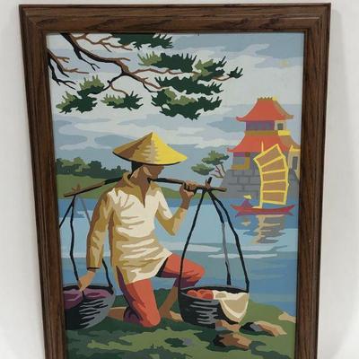 .160. Asian Paint By Number Set