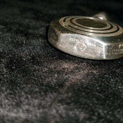 2 Silver Mini Bottles 