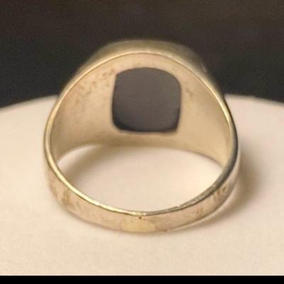 J15: Sterling Black Onyx Ring