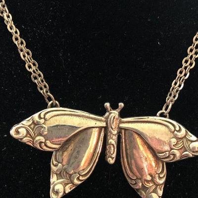 J73: Butterfly Necklace