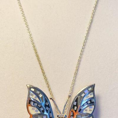 J77: Butterfly Necklace