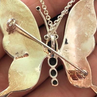 J77: Butterfly Necklace