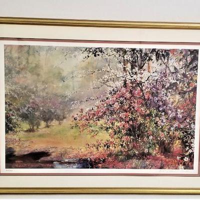 Lot #9  Robert Rucker - listed artist - signed/numbered print