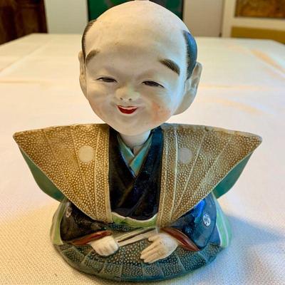 #94    VINTAGE NODDING ASIAN FIGURE AS IS