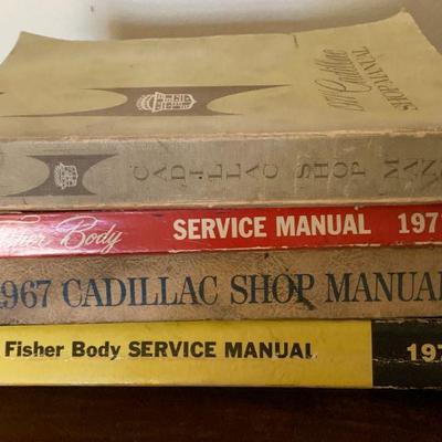 #100  CADILLAC SHOP MANUELS 1971 1967 & 1975