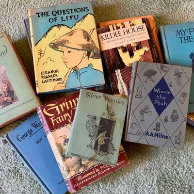 #106    VINTAGE HARD BACK BOOKS FOR YOUNG READERS
