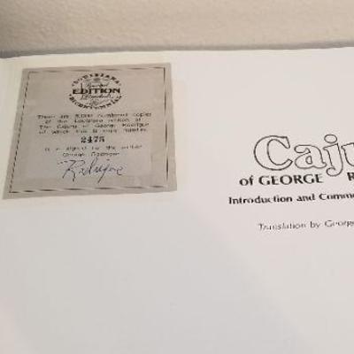 Lot #40  The Cajuns of George Rodrique - limited edition, signed by author