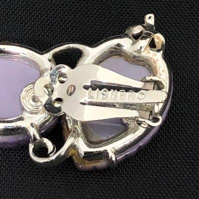 .166. Lisner Purple Thermoset Set