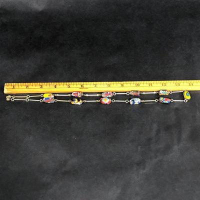 .167. Vintage Italian Mille Fiori Jewelry