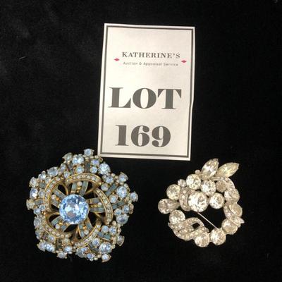 .169. Eisenberg & Holly Craft Brooches