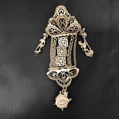 .170. Herdolic Filigree Brooch & Others