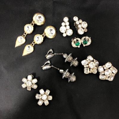 .171. Marked Vintage Earrings