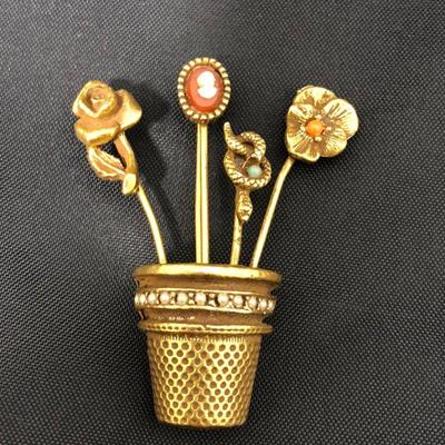 .172. Massive Unmarked Brooch Lot