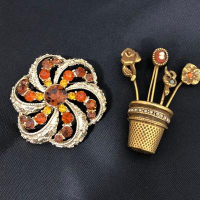 .172. Massive Unmarked Brooch Lot