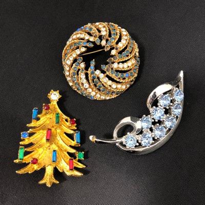 .172. Massive Unmarked Brooch Lot