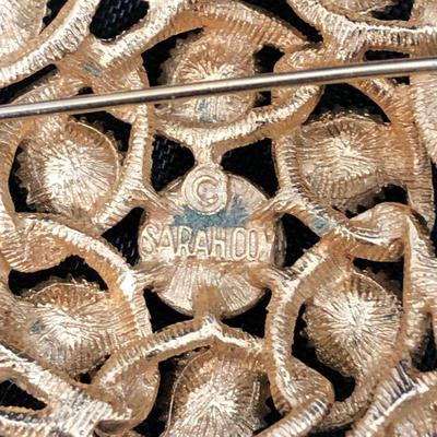 .173. One Dozen Mostly Marked Brooches