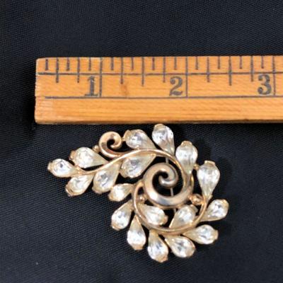 .173. One Dozen Mostly Marked Brooches