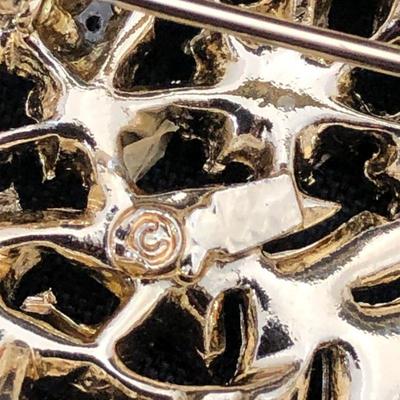 .173. One Dozen Mostly Marked Brooches