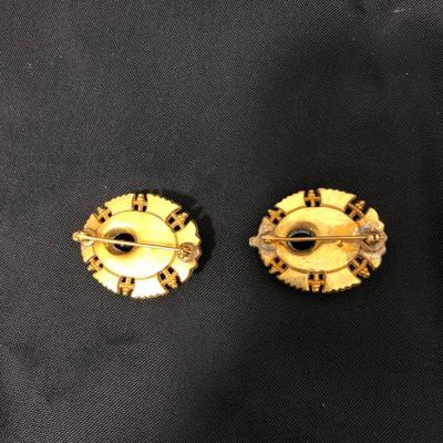 .174. Victorian Etruscan Revival Scatter Pins +