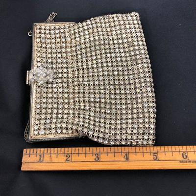 .179. Art Deco Rhinestone Evening Bag - 1