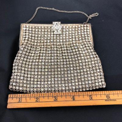 .179. Art Deco Rhinestone Evening Bag - 1