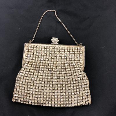 .179. Art Deco Rhinestone Evening Bag - 1