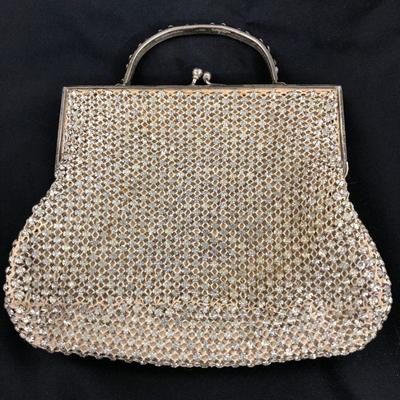 .181. Art Deco Rhinestone Evening Bag - 3