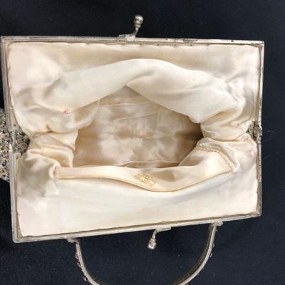 .181. Art Deco Rhinestone Evening Bag - 3