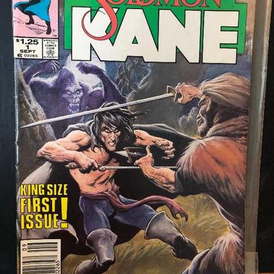 #3 The Sword of Solomon Kane #1 King Size First Issue, September 1, 1985