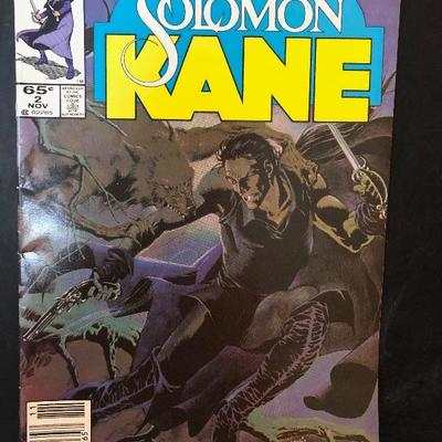#4 The Sword of Solomon Kane #2 November 2, 1985 