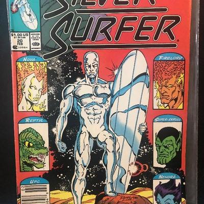 #11  Silver Surfer #20 Aftermatch! February 1988 