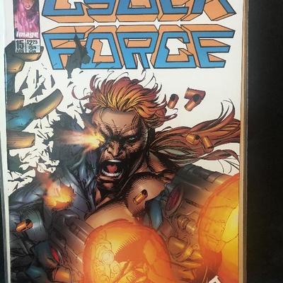 #21 Cyber Force #15 Spear of DeathÃ‰Spear of life August 1995