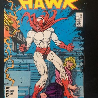 #22 Teen Titans Spotlight on the Hawk #7 The History of the DC Universe Feb 87