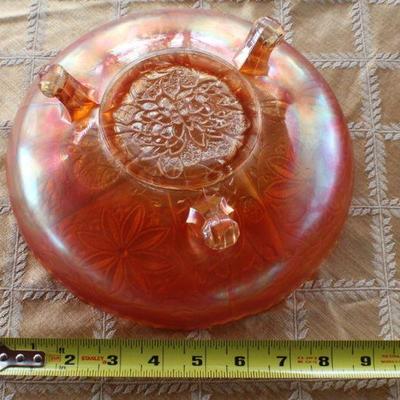 Lot #6: Pair of Vintage Carnival Glass Dishes
