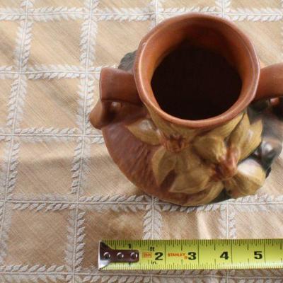 Lot #11: Vintage ROSEVILLEâ„¢ 188-6" Pottery Vase Hand Painted