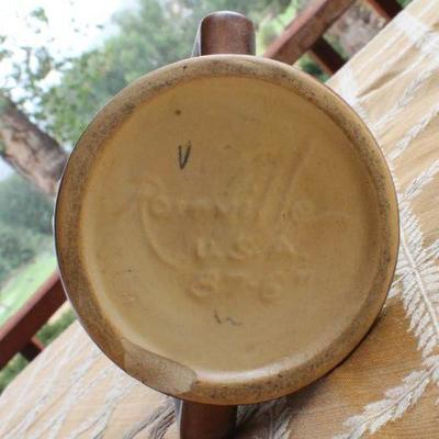 Lot #13: Vintage ROSEVILLEâ„¢ Pottery Vase Form 87-6" (some damage shown)