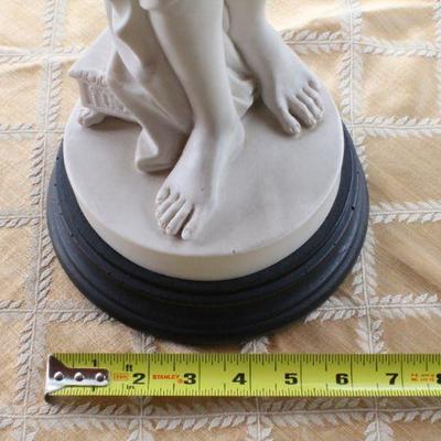 Lot #18: Vintage Tall Grecian Style Female Sculpture