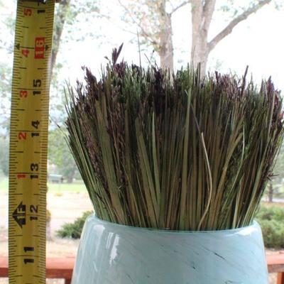 Lot #21: Pair of Large Home Deco Artificial Flower Arrangement Bundles