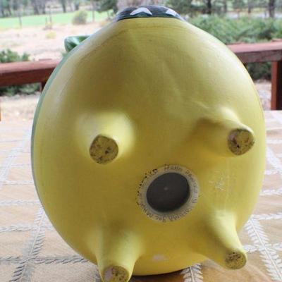 Lot #25: Vintage 1970's Hand Painted Piggy Bank MEXICO Collectible