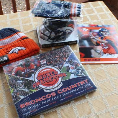 Lot #29: Large DENVER BRONCOS Super Bowl Champions Bundle