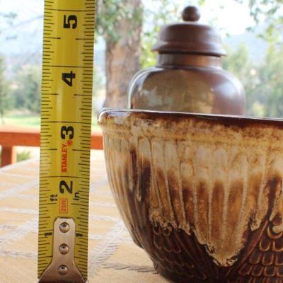 Lot #31: Group of (3) Assorted Bowls and Vessels