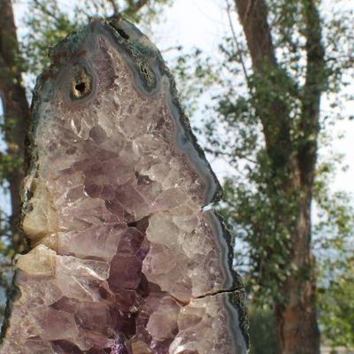 Lot #34: Large Geode Crystal Deco