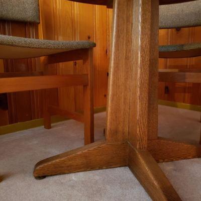 Lot 39: Mid Century Danish Table and Chairs
