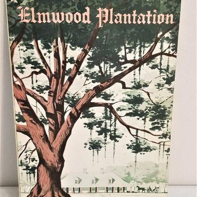 Lot #68  Original vintage menu from Elmwood Plantation Restaurant