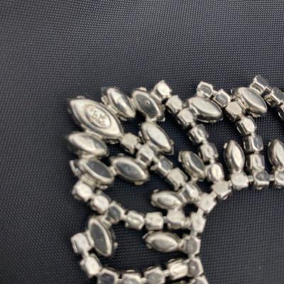 .189. Five Vintage Rhinestone Necklaces