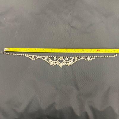 .189. Five Vintage Rhinestone Necklaces