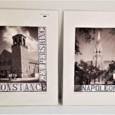 Lot #75  Pair of Photographic Prints - St. Henry and St. Stephen's Church - New Orleans