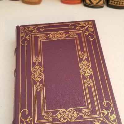 Lot #82  Group of 21 Leather Bound Classic Books - Franklin Library
