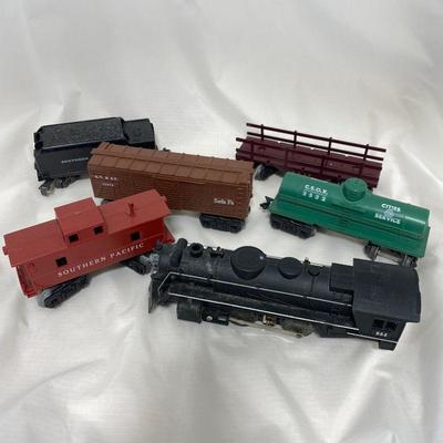 .191. Six Piece Train Set